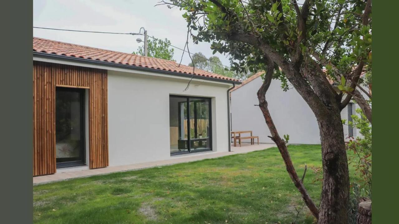 Charmante Maison Neuve Au Lac D'Hourtin Luaran gambar
